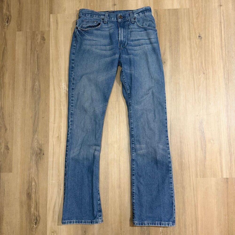 Vintage Von Dutch Kustommade Originals Blue Denim Jeans Sz 30 Y2K Ed Hardy Era